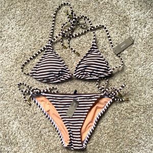 JCrew string bikini set size XS both pieces